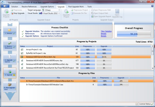 VBUC 5 Beta User interface